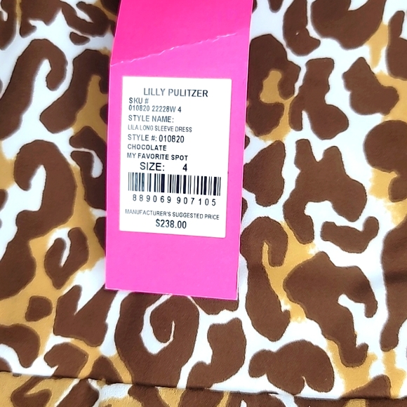 Lilly Pulitzer Lila Long Sleeve Dress - Picture 7 of 7